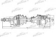 Вал PATRON PDS0076