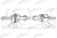 Вал PATRON PDS0084