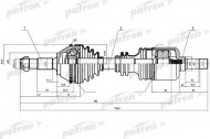 Вал PATRON PDS0160