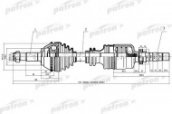 Вал PATRON PDS0161