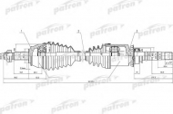 Вал PATRON PDS0636