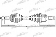 Вал PATRON PDS1257