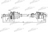 Вал PATRON PDS1595