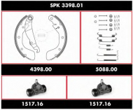 Комплект тормозов ROADHOUSE SPK 3398.01