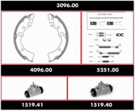 Комплект тормозов REMSA 3096.00
