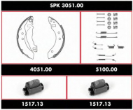 Комплект тормозов REMSA SPK 3051.00