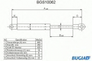 Газовая пружина BUGIAD BGS10062