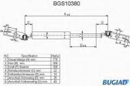 Газовая пружина BUGIAD BGS10380