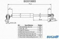 Газовая пружина BUGIAD BGS10683
