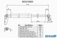 Газовая пружина BUGIAD BGS10693
