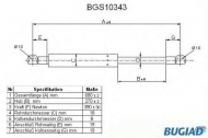 Газовая пружина BUGIAD BGS10343