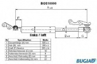 Газовая пружина BUGIAD BGS10900