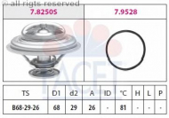Термостат FACET 7.8250