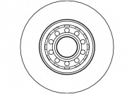 Тормозной диск NATIONAL NBD1151