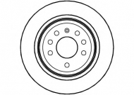Тормозной диск NATIONAL NBD1283