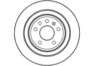 Тормозной диск NATIONAL NBD1451