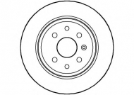 Тормозной диск NATIONAL NBD139