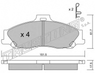 Комплект тормозных колодок TRUSTING 495.0