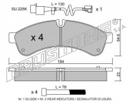 Комплект тормозных колодок TRUSTING 868.0W