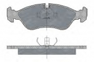 Комплект тормозных колодок SCT Germany SP 122
