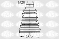 Комплект пыльника SASIC 2933083