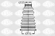 Комплект пыльника SASIC 4003434