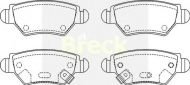 Комплект тормозных колодок BRECK 23258 00 704 10