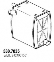 Амортизатор ASSO 530.7035