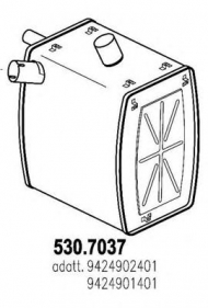 Амортизатор ASSO 530.7037