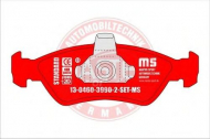 Комплект тормозных колодок MASTER-SPORT 13-0460-3990-2-SET-MS