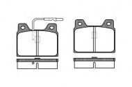 Комплект тормозных колодок WOKING P1683.02