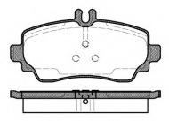 Комплект тормозных колодок WOKING P7503.02