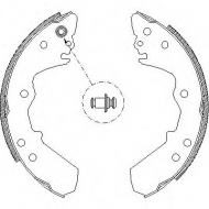Комлект тормозных накладок WOKING Z4316.00