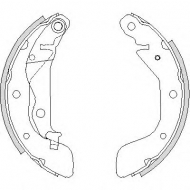 Комлект тормозных накладок WOKING Z4208.00
