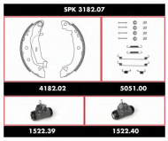 Комплект тормозов WOKING SPK 3182.07