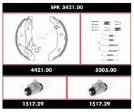 Комплект тормозов WOKING SPK 3421.00