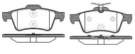 Комплект тормозных колодок WOKING P9423.40