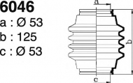 Комплект пыльника DEPA 6046