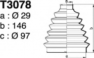 Комплект пыльника DEPA T3078