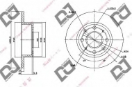 Тормозной диск DJ PARTS BD1109