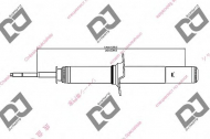 Амортизатор DJ PARTS DS1320GT