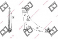 Рычаг независимой подвески колеса DJ PARTS DA1067