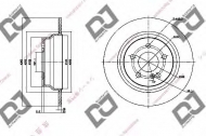 Тормозной диск DJ PARTS BD1145