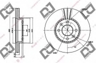 Тормозной диск DJ PARTS BD1193