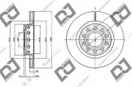 Тормозной диск DJ PARTS BD1920