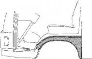 Крыло VAN WEZEL 2401.55