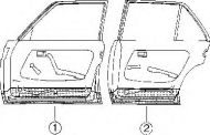 Дверь VAN WEZEL 3010276