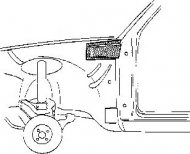 Крыло VAN WEZEL 3723354
