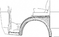 Боковина VAN WEZEL 5858156