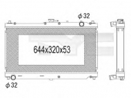 Теплообменник TYC 720-1005